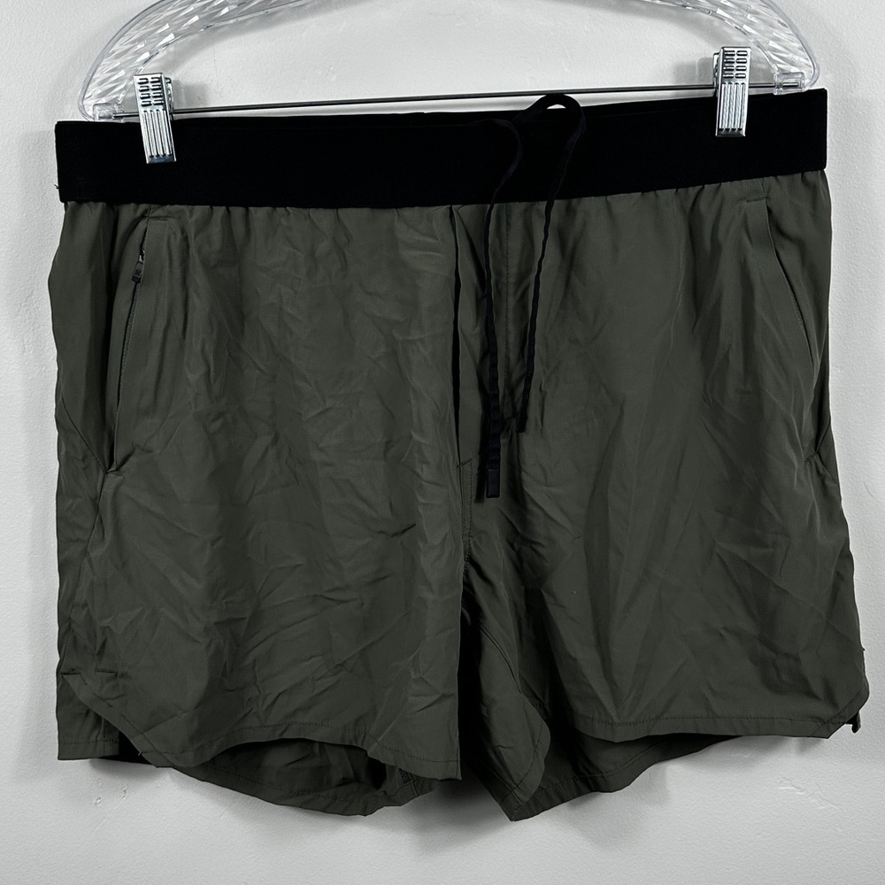 Ten Thousand Men’s Tactical Shorts 5” Unlined OD Green Size XL